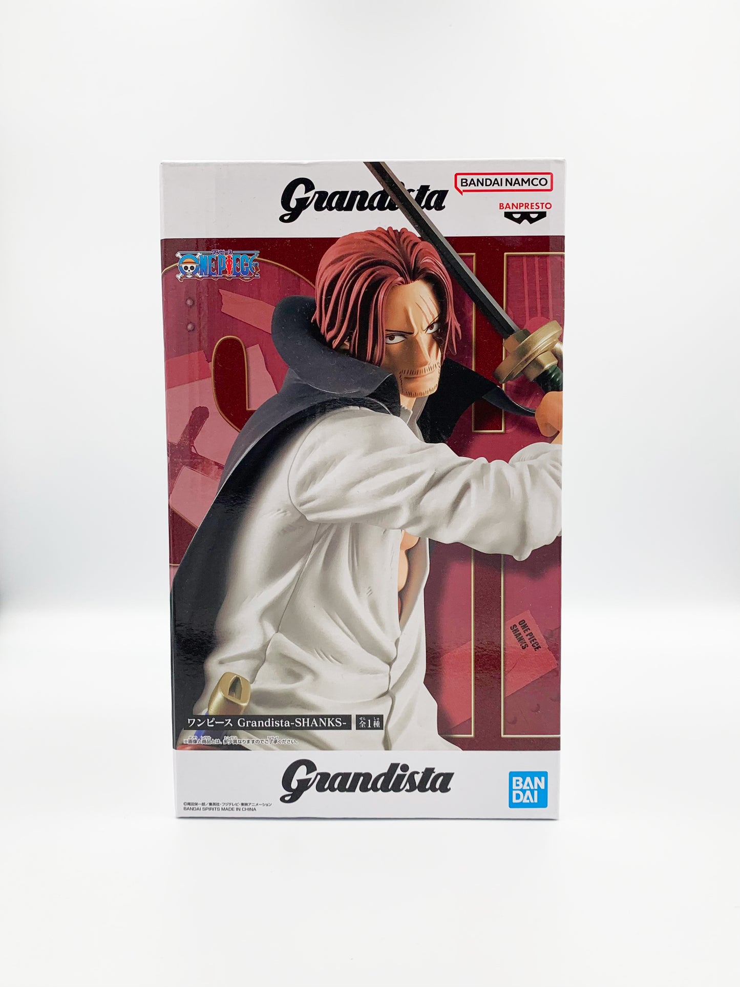 One Piece Grandista - SHANKS - Figure BANPRESTO Japan Anime Jump